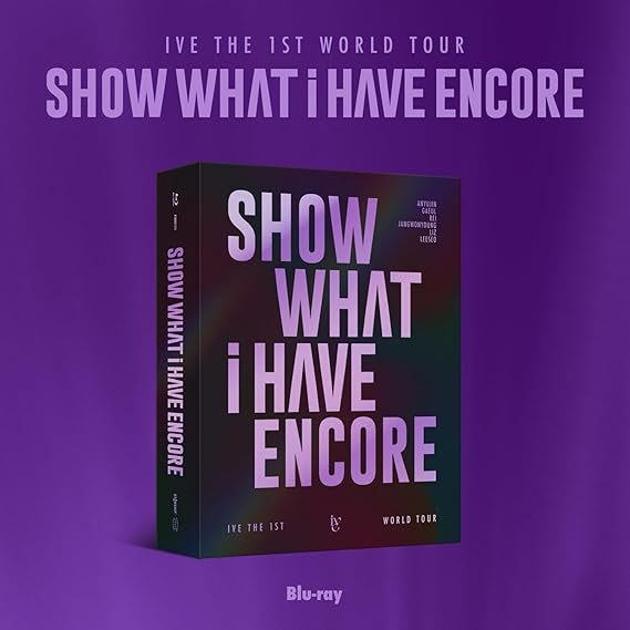 [先行販売]Blu-ray 【早期購入特典あり】 IVE THE 1ST WORLD TOUR SHOW WHAT I HAVE - ENCORE (リージョンコードFREE/日本語字幕付き)( 韓国盤 )(韓メディアSHOP限定特典付)
